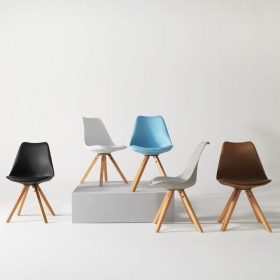 커피숍 의자 에펠 체어 포인트 디자인 업소용 카페 의자